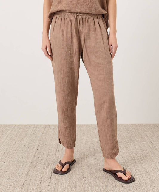 Women's Coastal Double Gauze Tapered Pull-On Pant