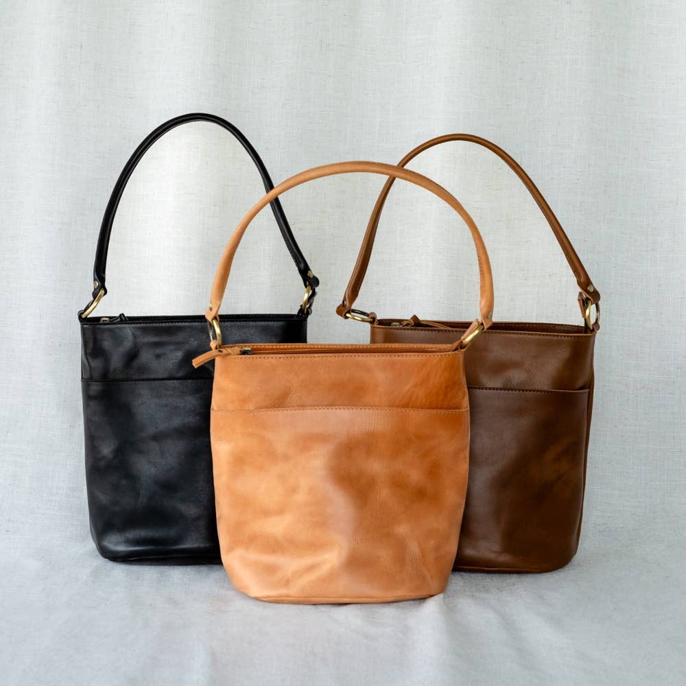 Newport Tote Bag in Chestnut