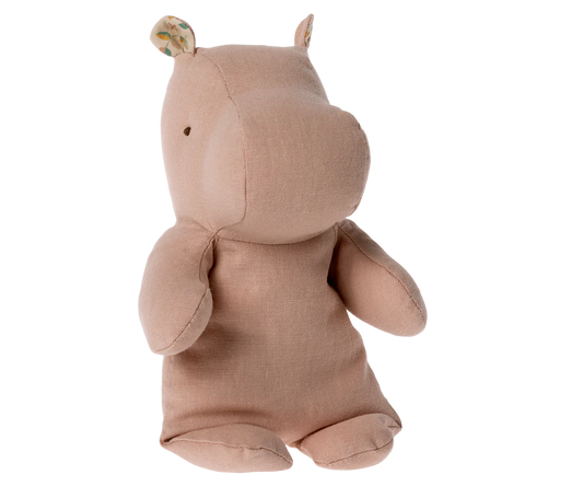 Small Hippo Safari Friend in Soft Rose