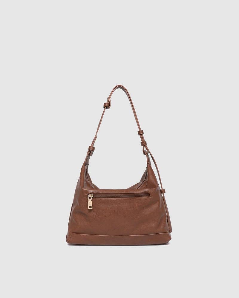 Helena Shoulder Bag in Cognac
