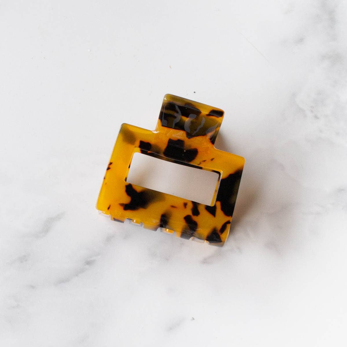 Eco Kylie Cellulose Acetate Hair Clip: Lavender Pearl