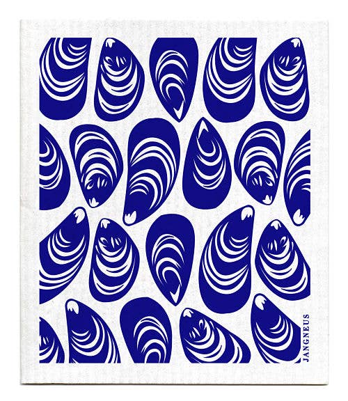 Swedish Dishcloth - Mussels