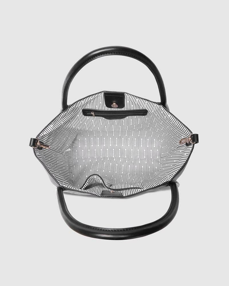 Sutton Shoulder Bag in Black