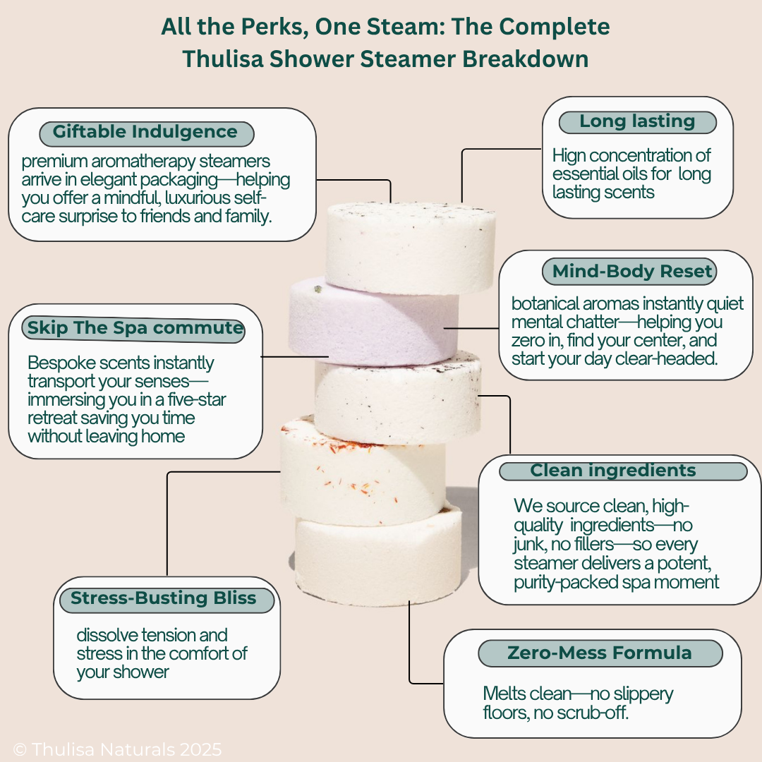 Holiday Shower Steamers - Orange & Cranberry