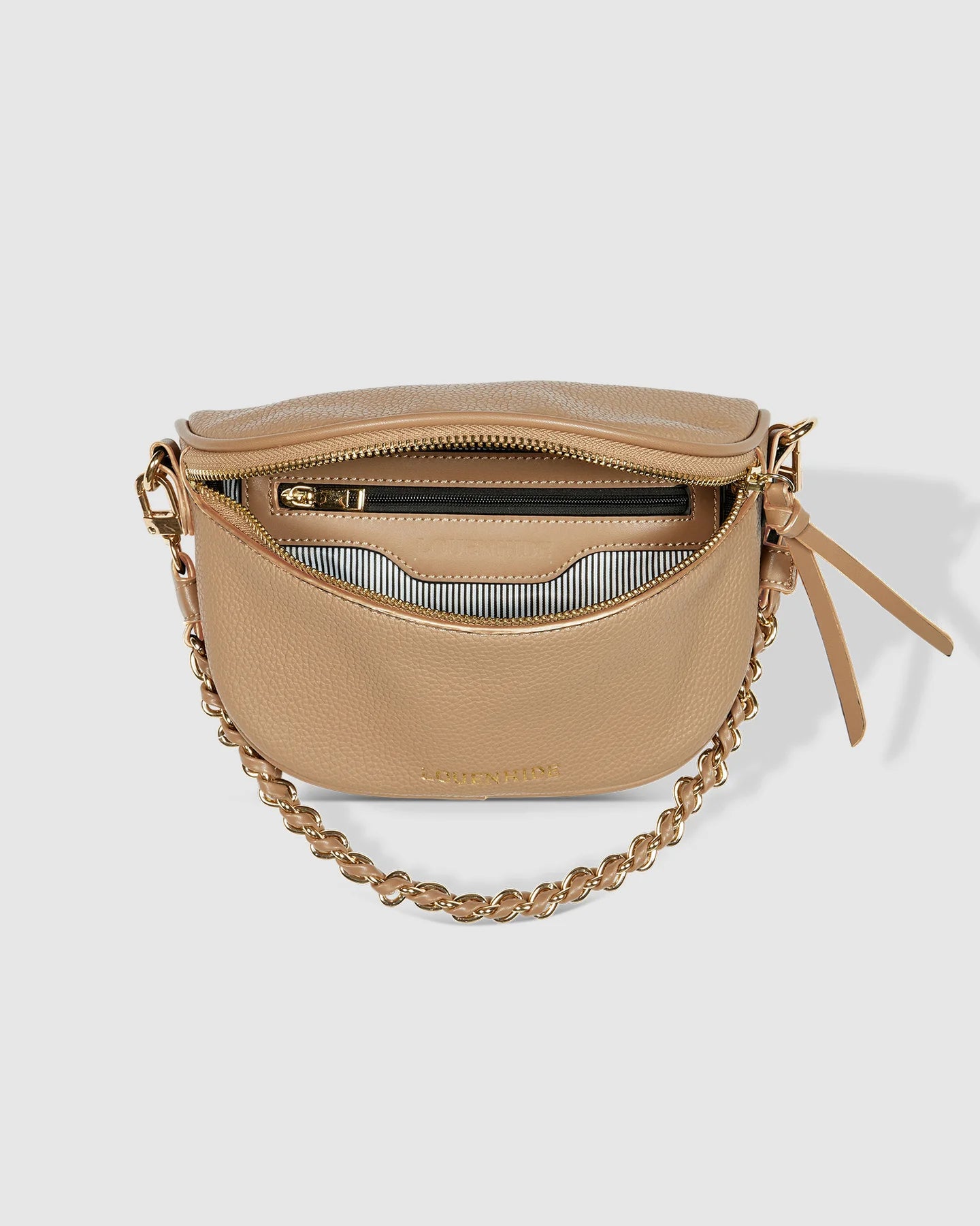 Halsey Sling Bag in Frappe