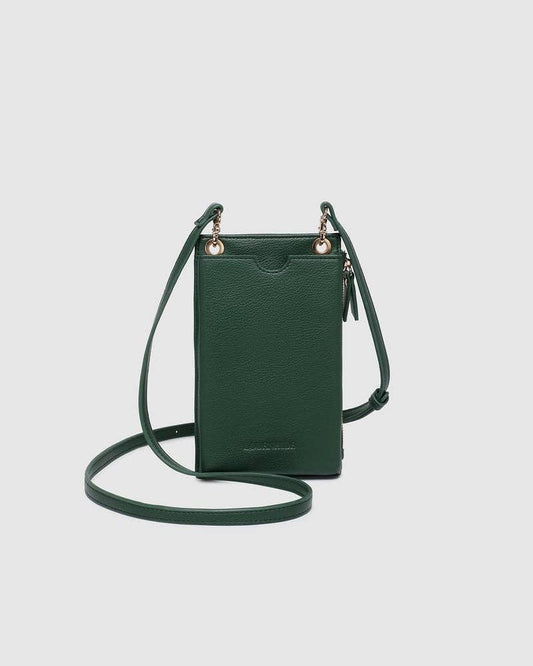 Suki RFID Phone Bag - Forest Green