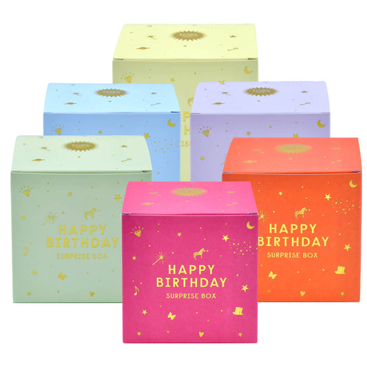 Happy Birthday in a Surprise Box