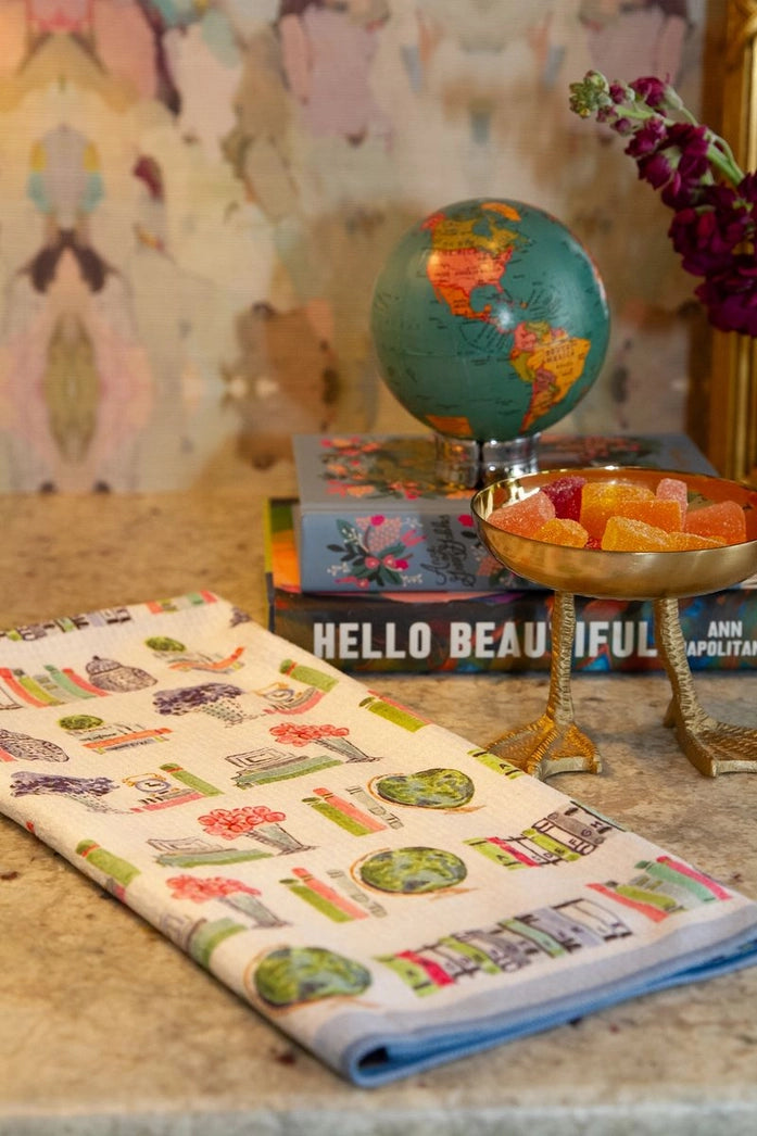 Believe in Your Shelf Double-Sided Tea Towel
