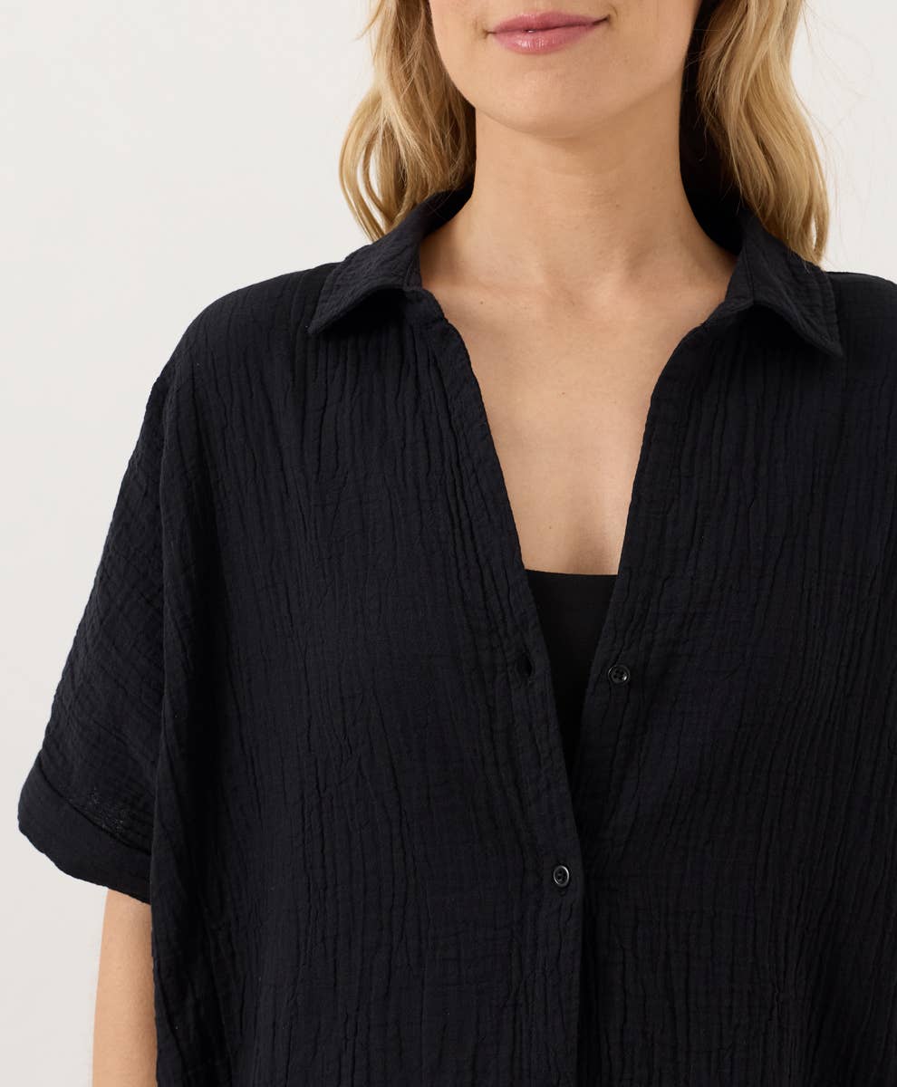 Women's Coastal Double Gauze Relaxed Shirt