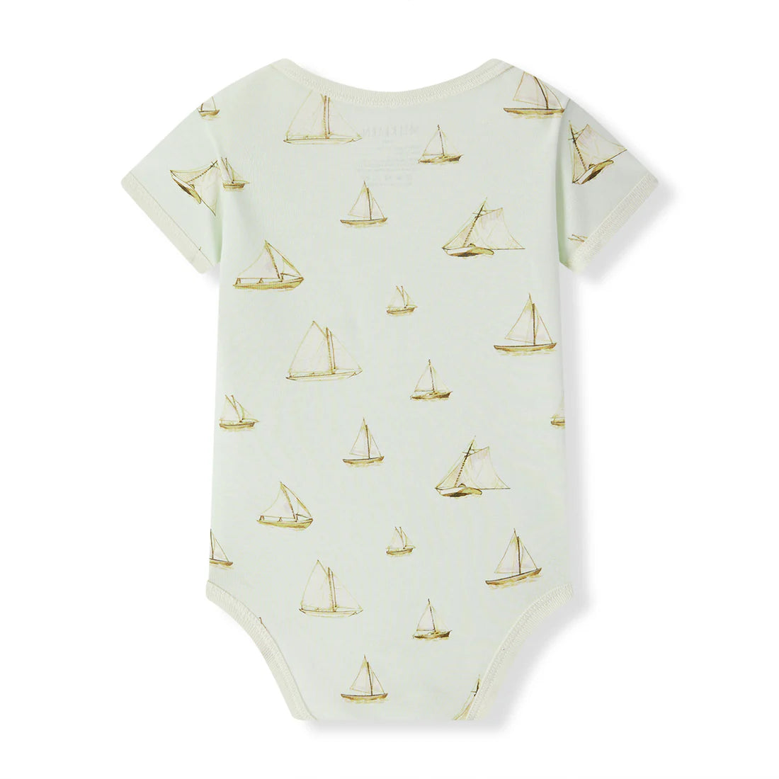 Onesie in Sailboat Melody (Organic Cotton)