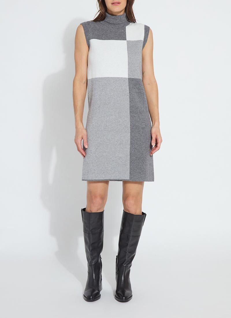 Emerie Sweater Dress in Festive Allure