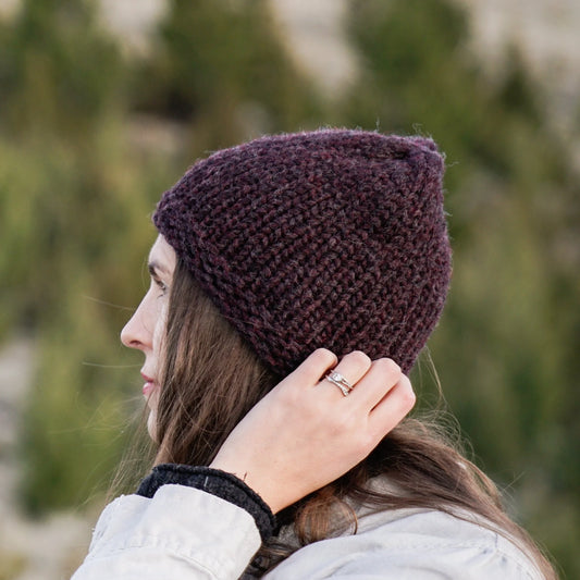 Cusco Hat in Plum