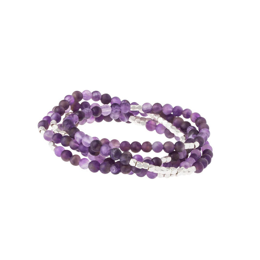 Stone Wrap in Amethyst