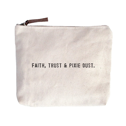 Quote Pouch: Faith, Trust & Pixie Dust