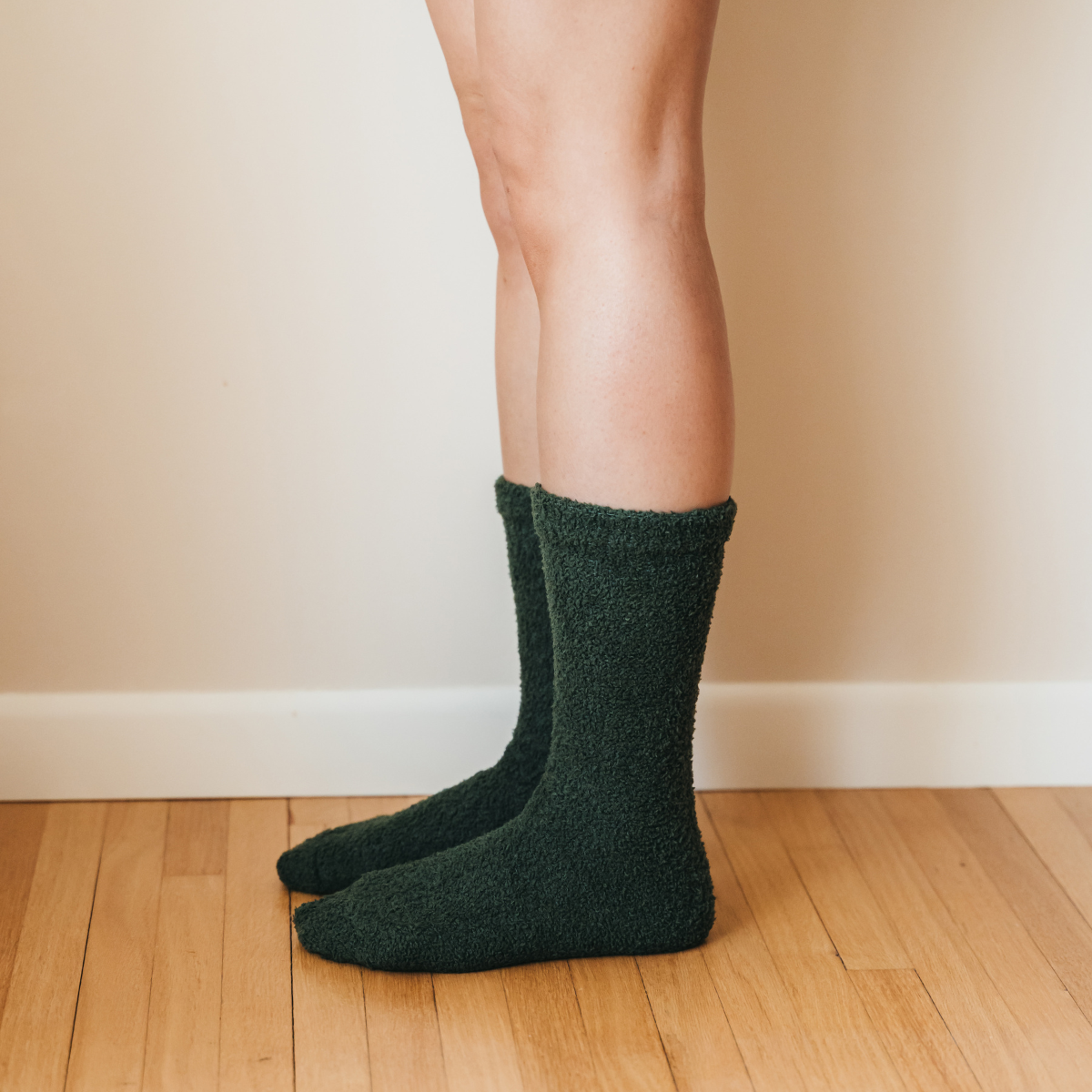 Cozy Cloud Socks - Douglas Fir