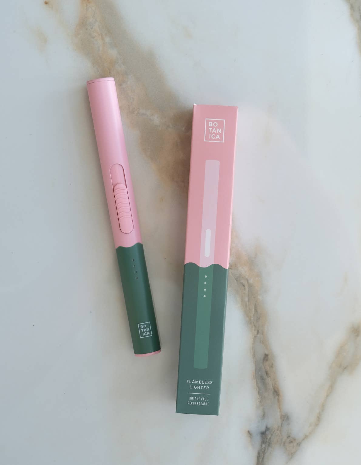 Flameless Rechargeable Lighter | Duo-Tone Coloways: Martini Olive