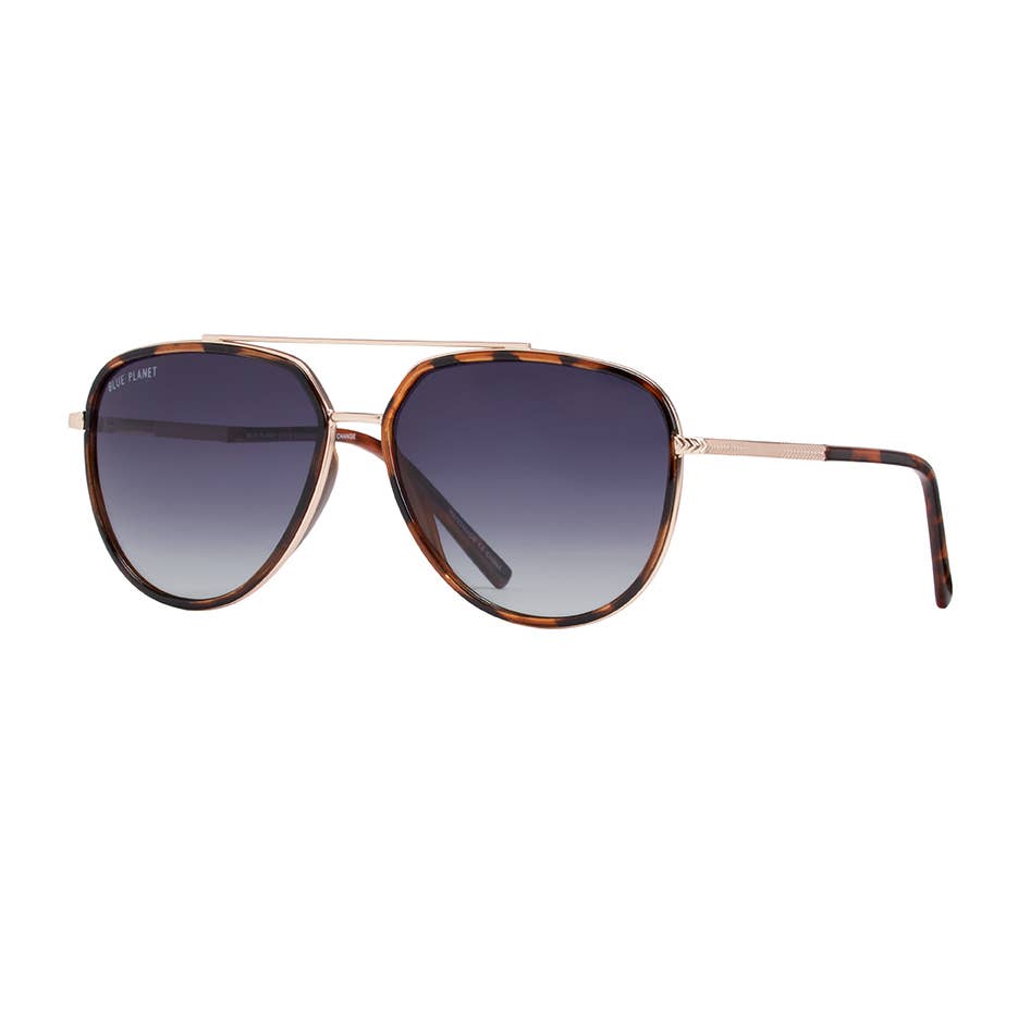 Jordan Sunglasses - Matte Gold / Ivory Tortoise