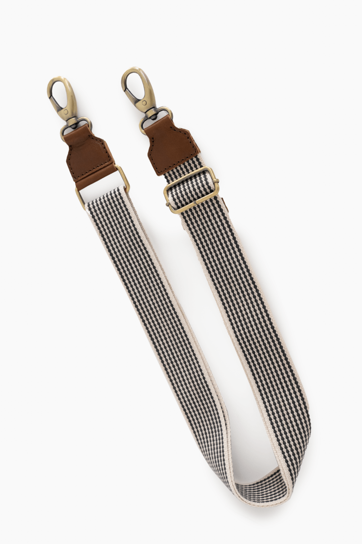 Woven Crossbody Strap in Chestnut