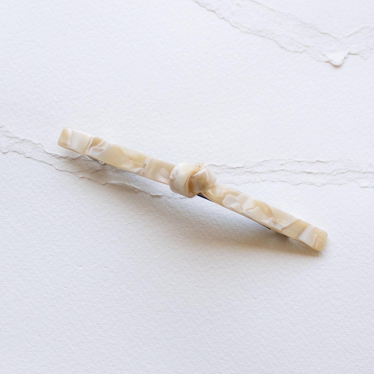 Eco French Twist Hair Barrettes: Jade