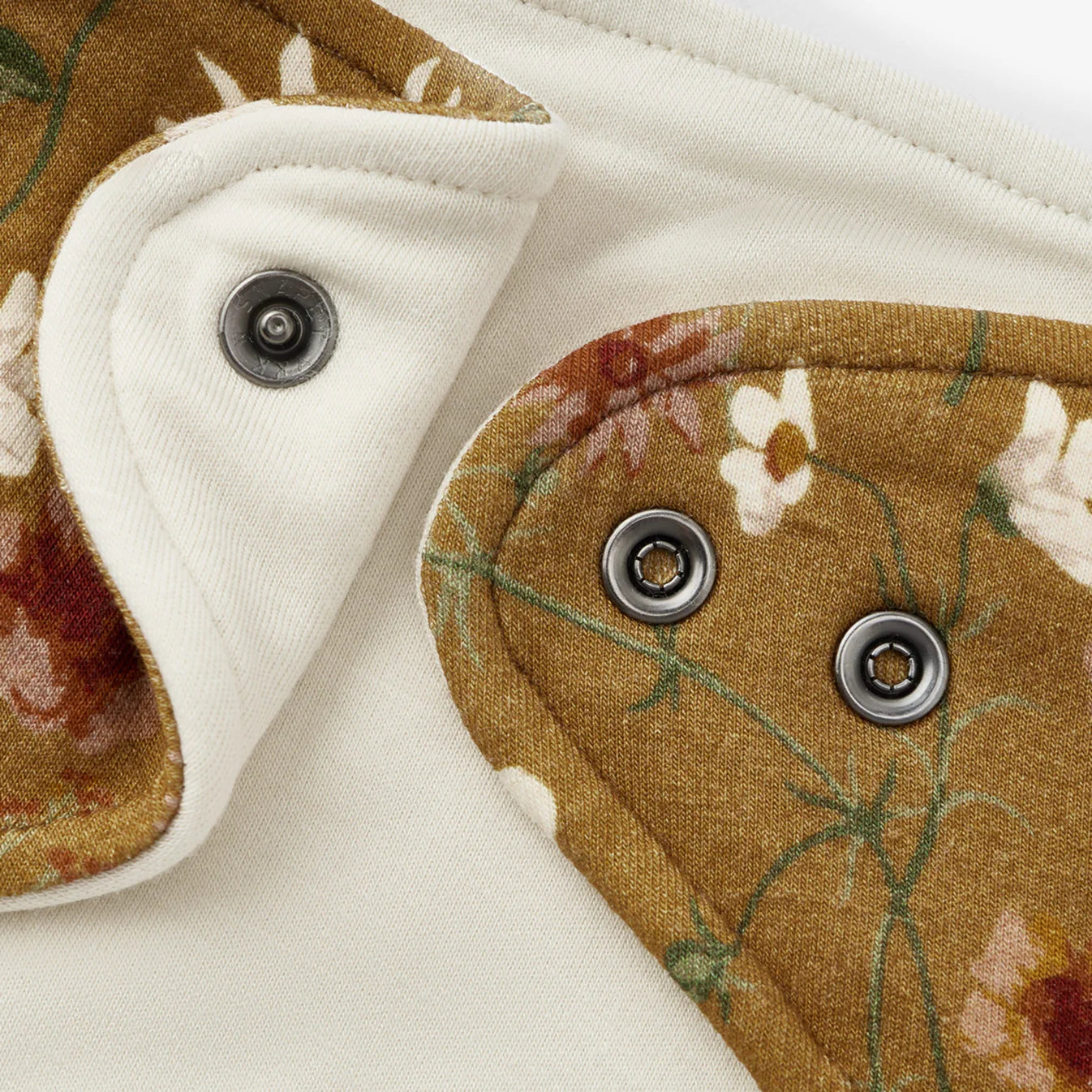 Kerchief Bib in Wildflowers