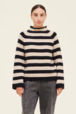 Stripe Sweater in Black