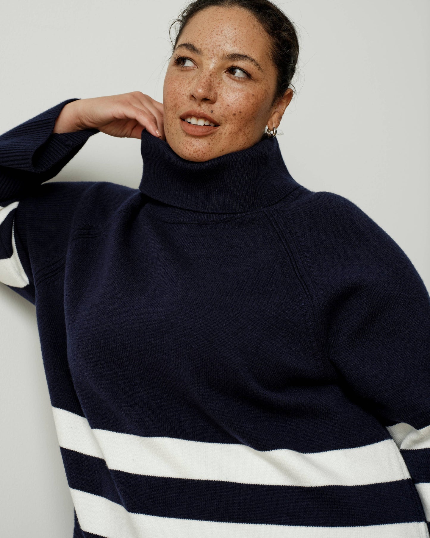 Better-Than-Wool Oversize Turtleneck Sweater