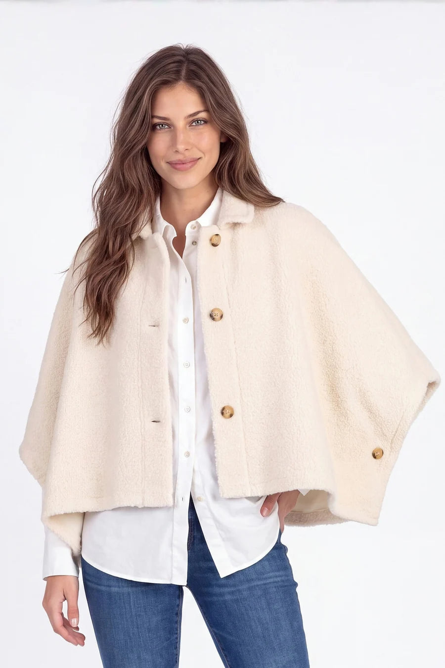 Mododoc Cape in Ivory - product photo