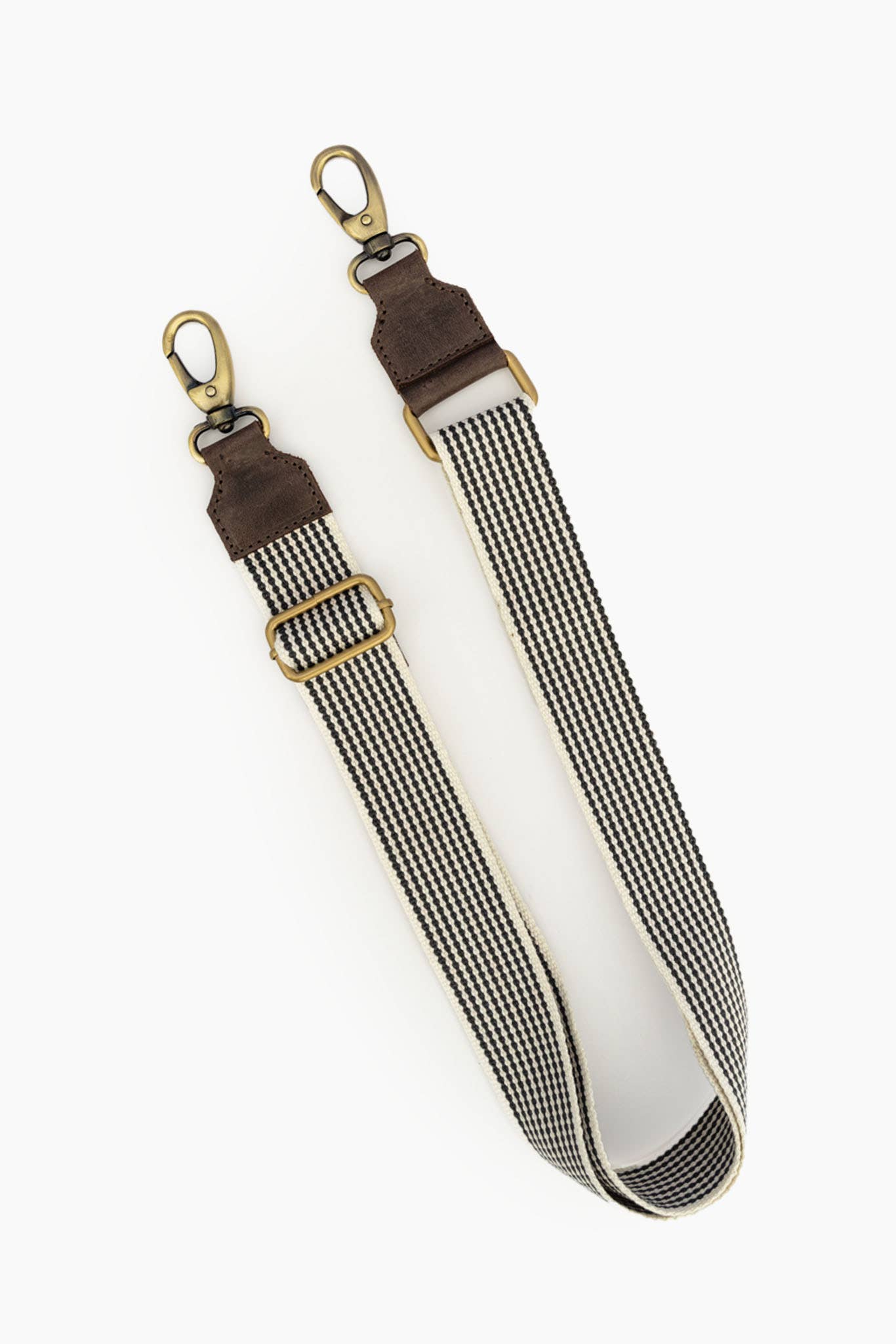 Woven Crossbody Strap in Chestnut