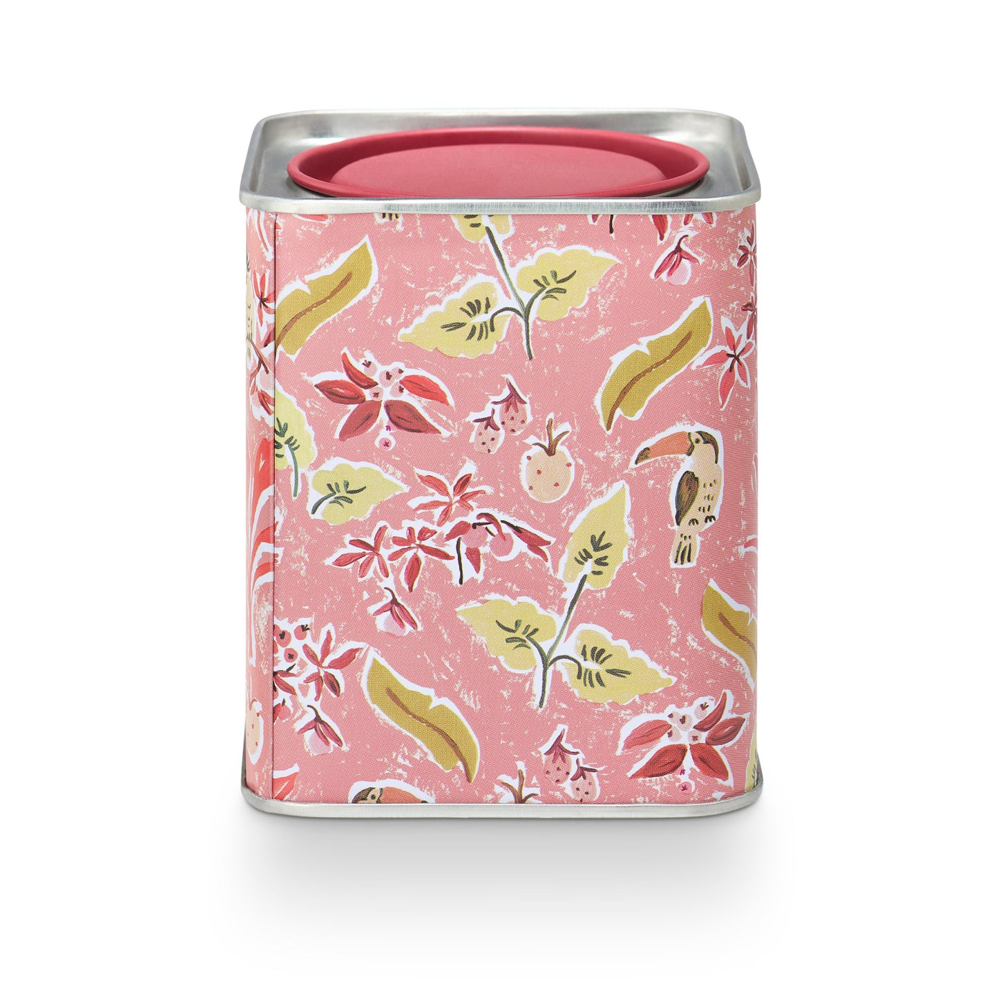 Guava Ginger Printed Square Tin Candle