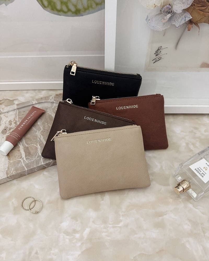Kuta Saddle Cardholder Purse in Saddle Black