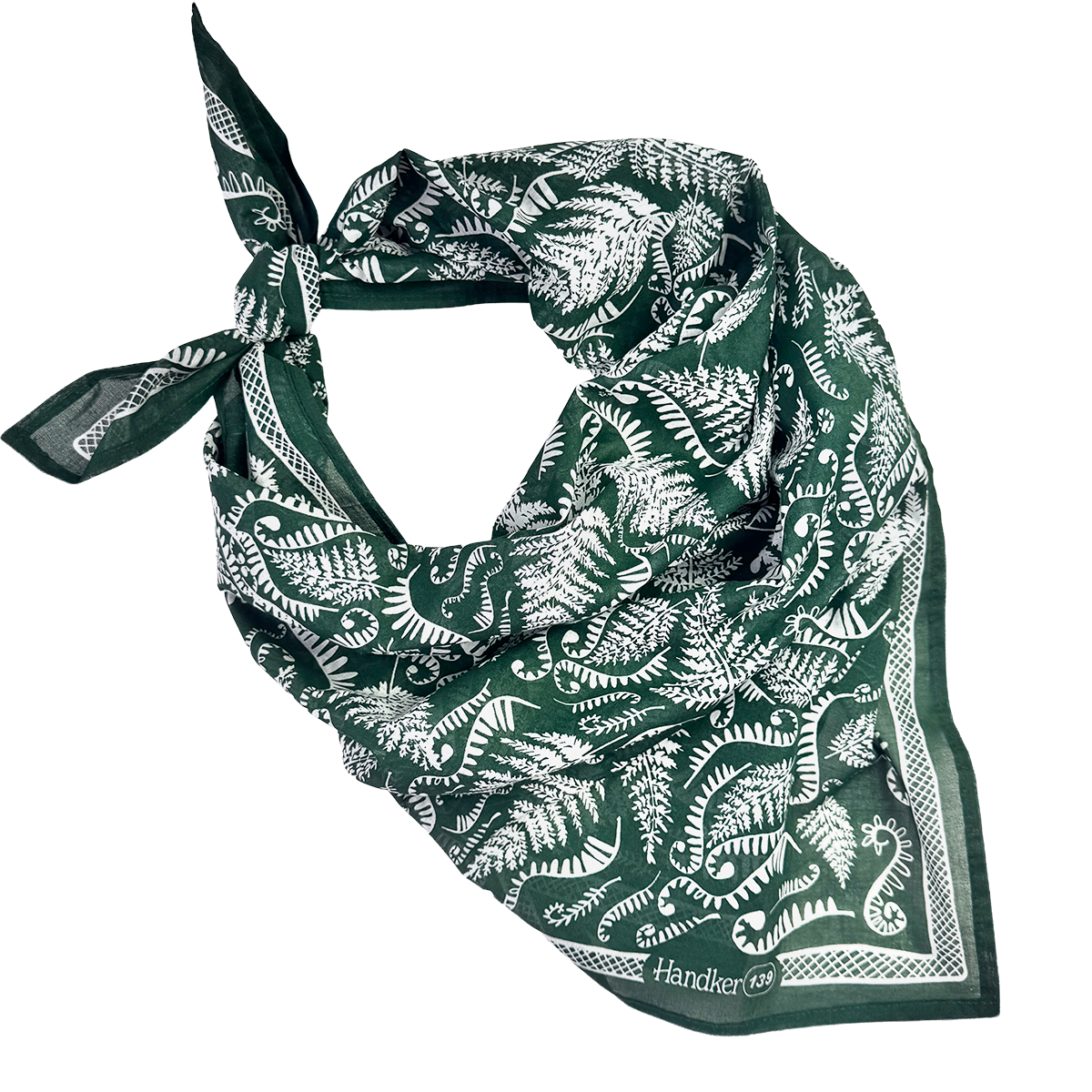 34" Wild Rag Fern Bandana