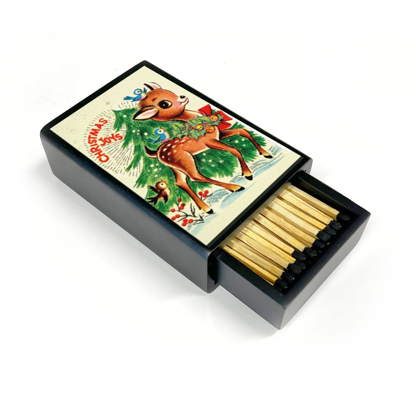 Rudolph Large Slide Box Matches