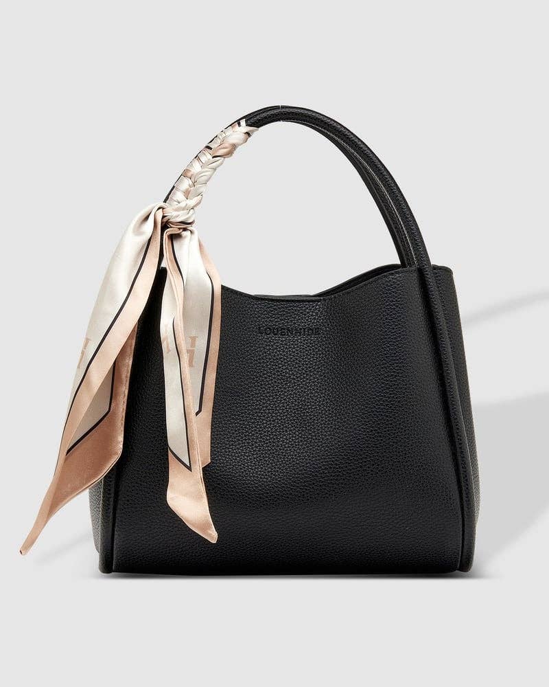 Steffie Mini Tote Bag in Black