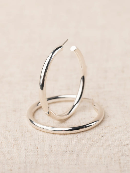 Stella Earrings in Silver