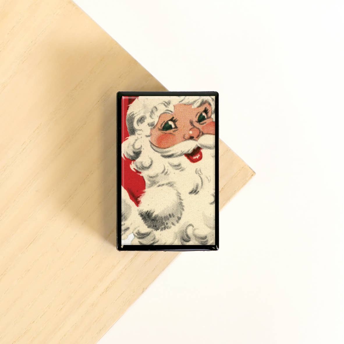 Retro Santa Slide Box Matches