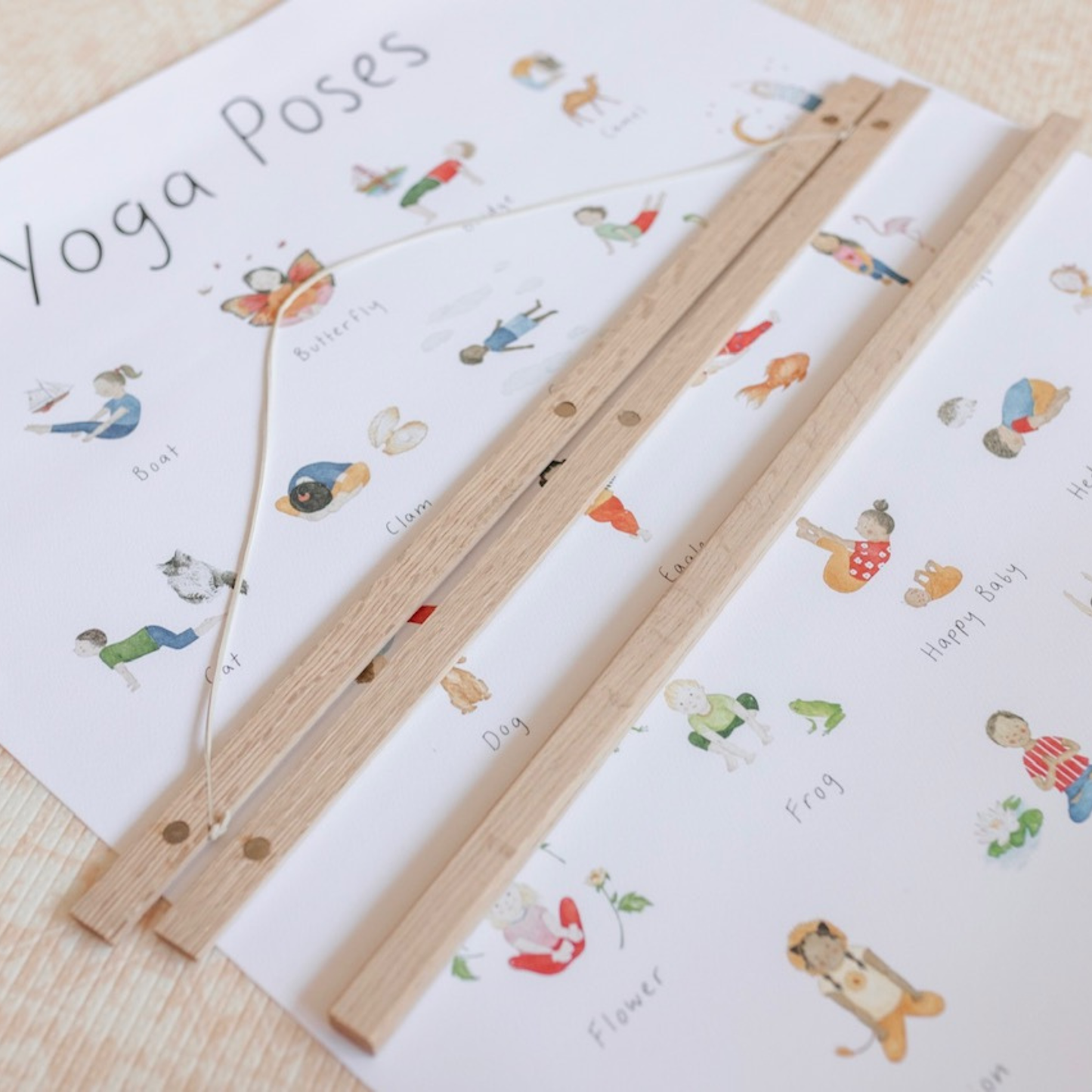 Wooden Print Hanger