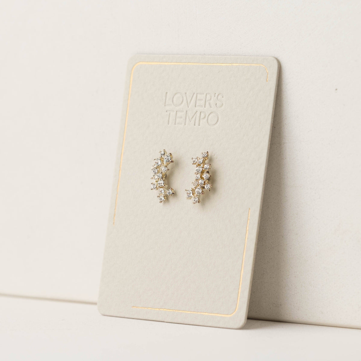 Stardust Climber Earrings in Silver