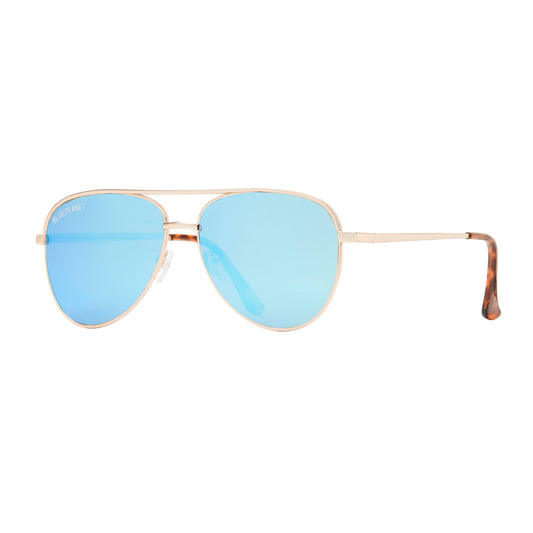 Jesse Sunglasses - Matte Gold/ Tortoise Tips