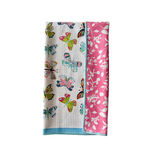 Summerfly Double-Sided Tea Towel