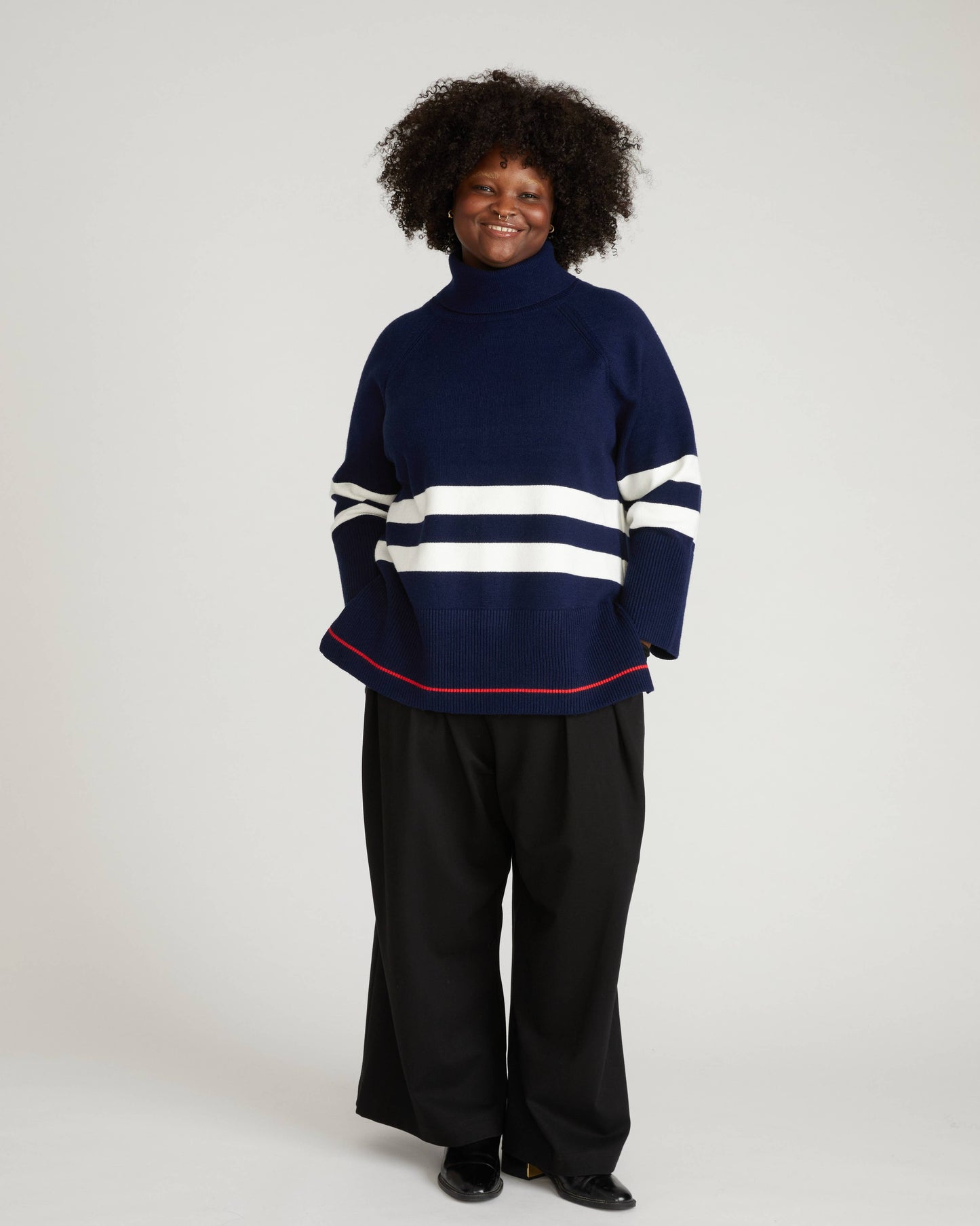 Better-Than-Wool Oversize Turtleneck Sweater