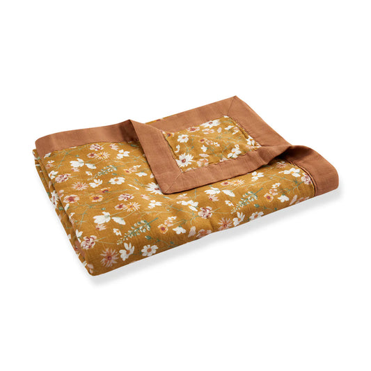 Bamboo Big Lovey Blanket in Wildflower
