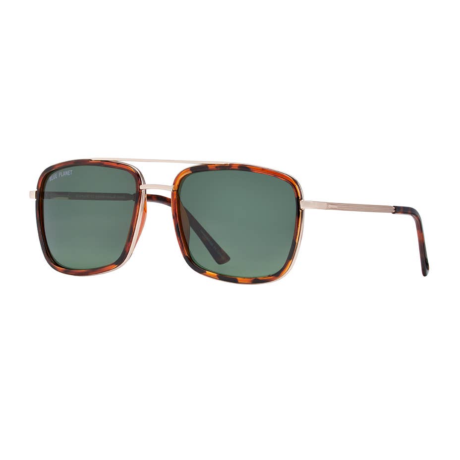 Holden Sunglasses - Brown Tortoise / Matte gold