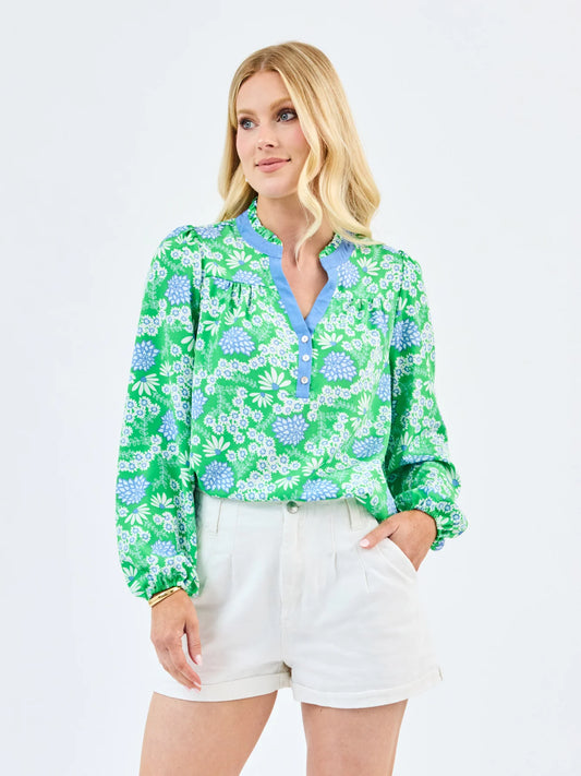 Gianna Daisy Chain Green