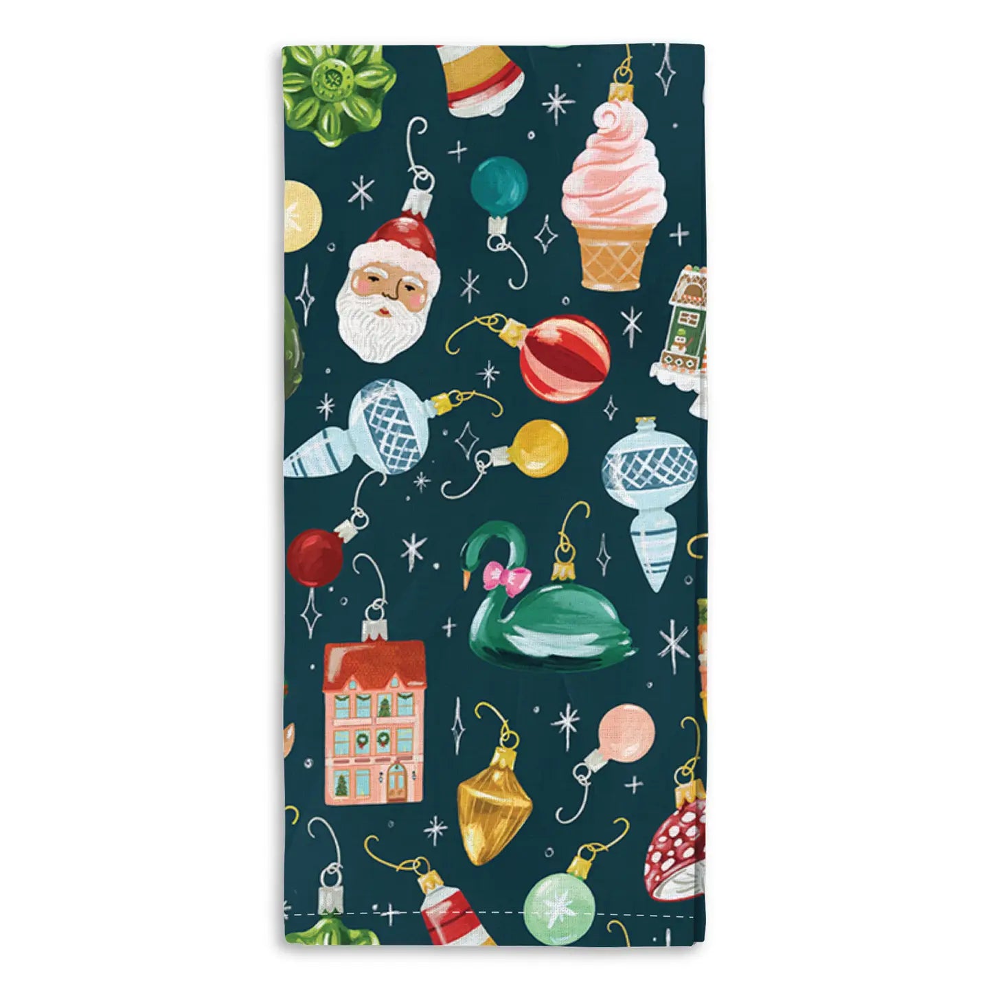 Around the Tree Kitchen Towel