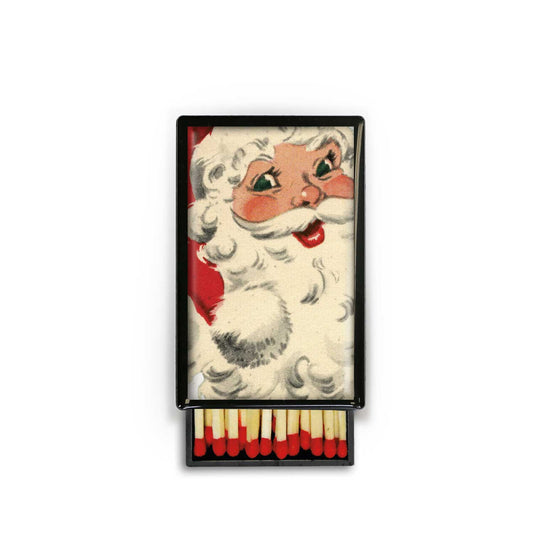 Retro Santa Slide Box Matches