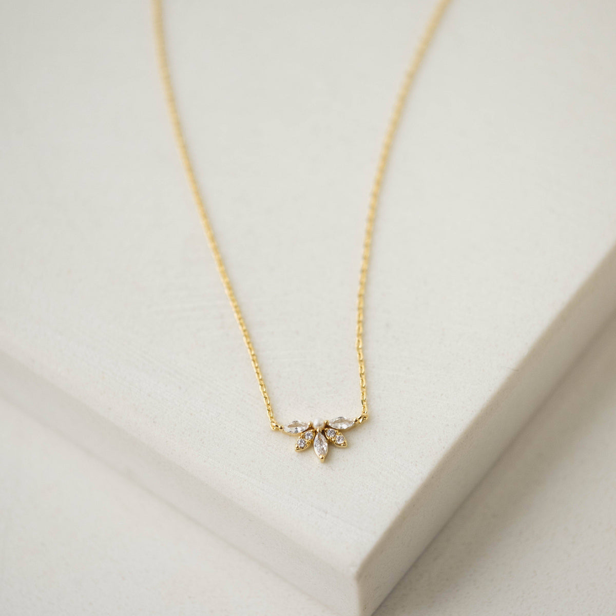 Harlowe Necklace in Gold