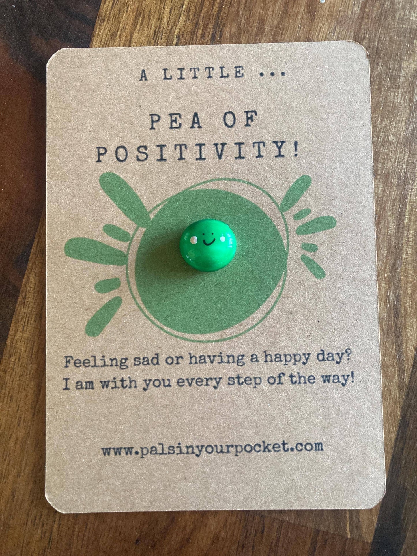 Positive Pocket Pea For Anxiety And Mental Health