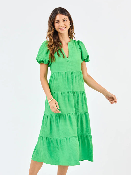 Kinsley Dress in Green