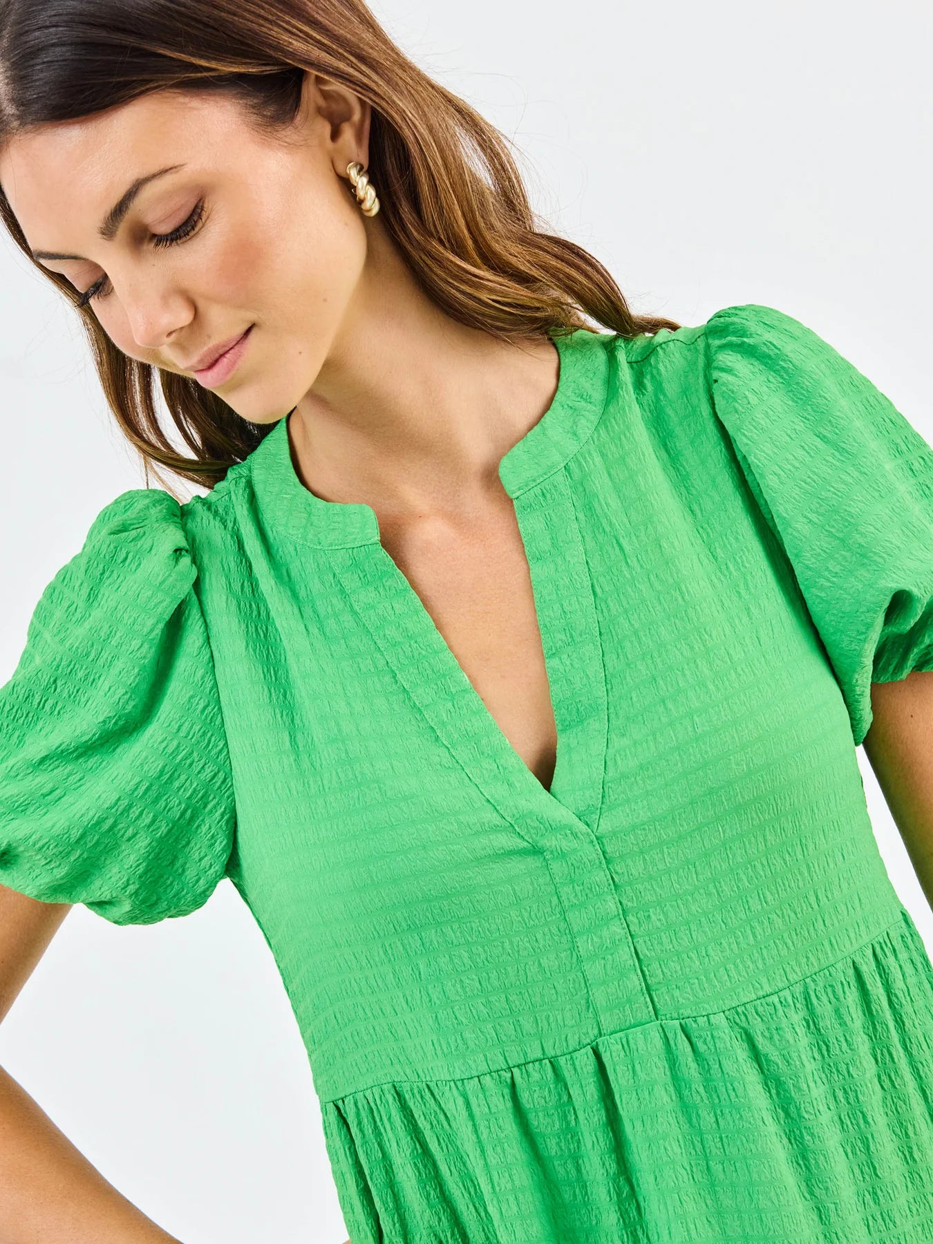 Kinsley Dress in Green
