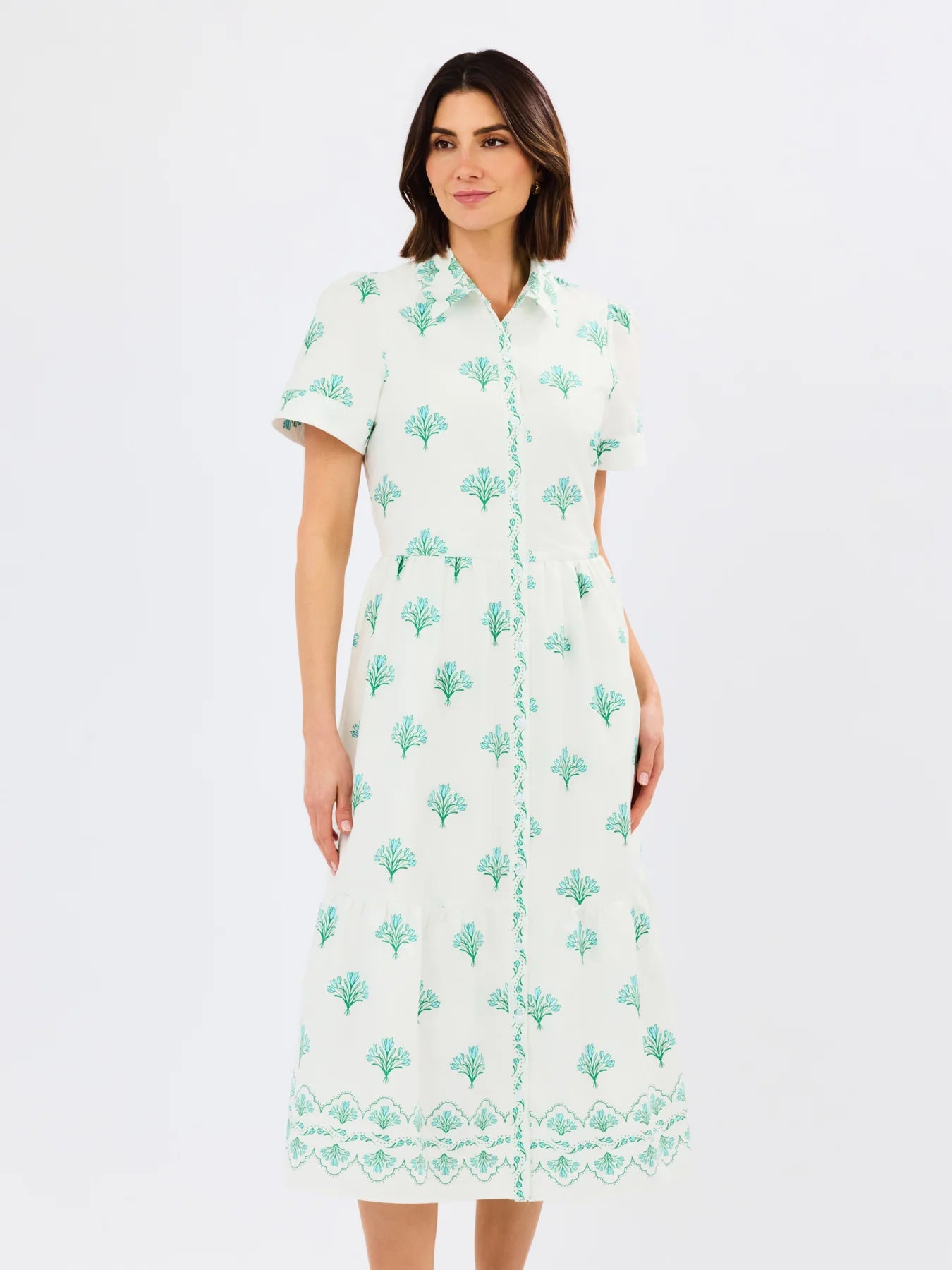 Jema Dress in Bell Blooms Blue